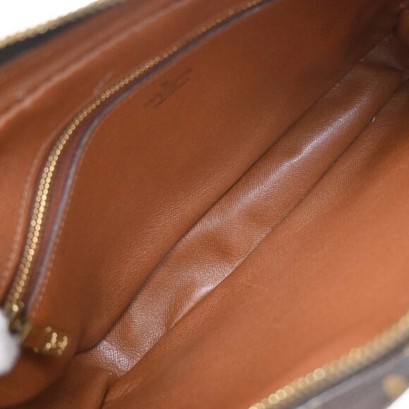 LOUIS VUITTON Marly Dragonne GM Clutch Hand Bag Monogram Brown M51825 36KB186 - Picture 10 of 15